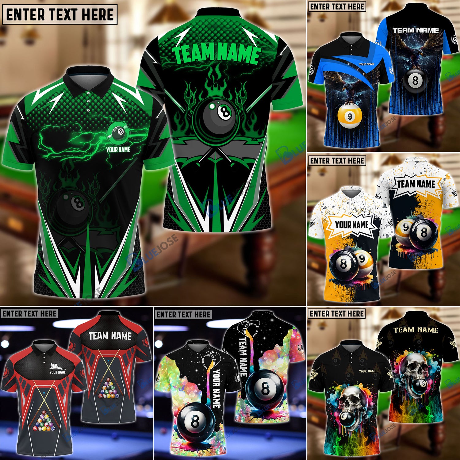 Billiards Shirts 2024