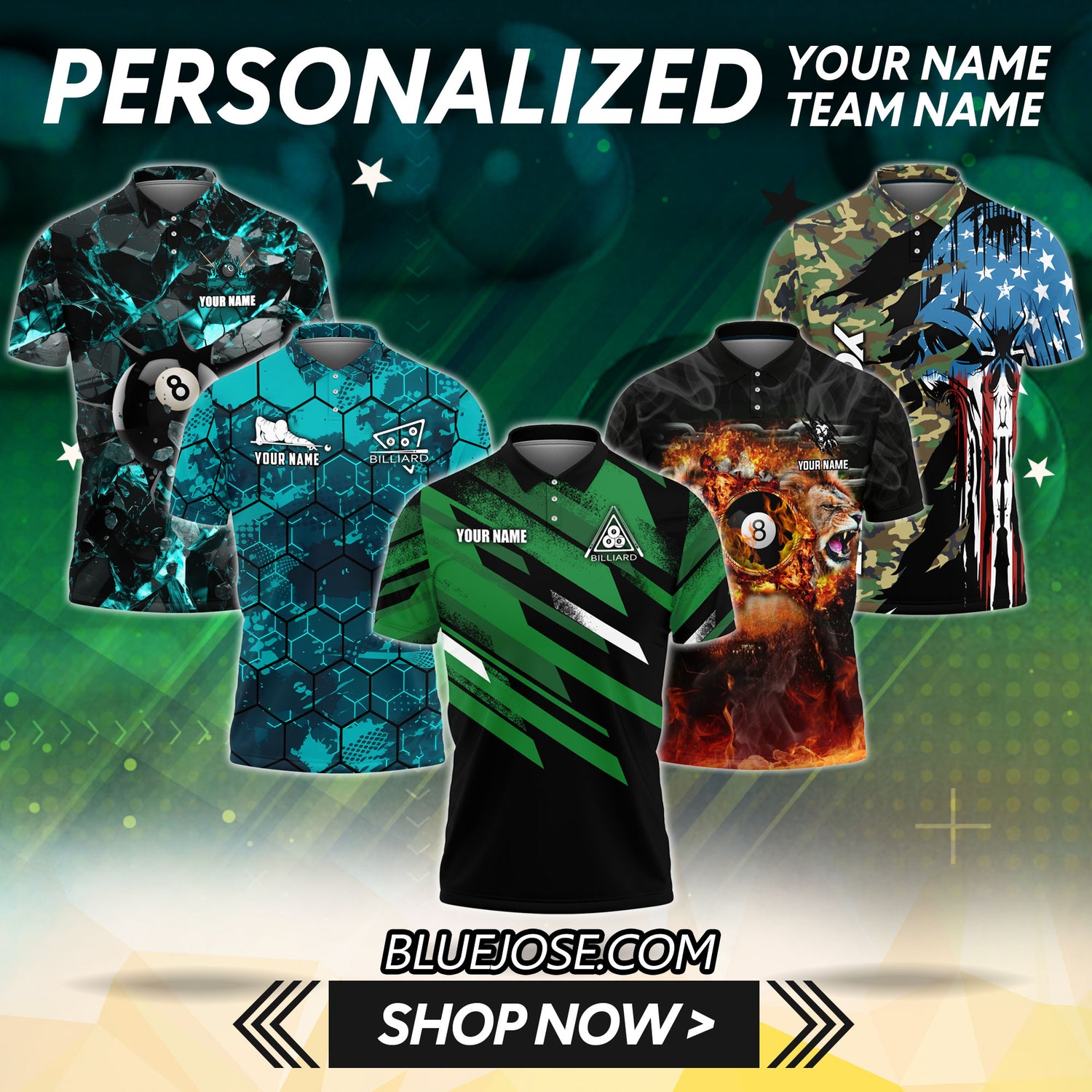 Shirts For Billiards Players