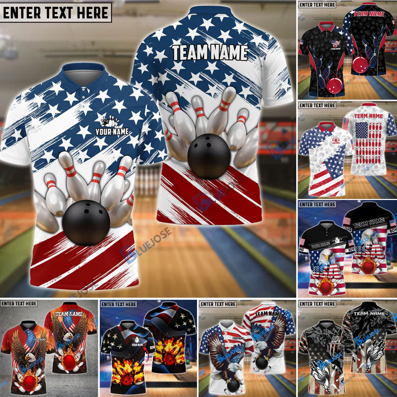 Bluejose Bowling US Flag Collection