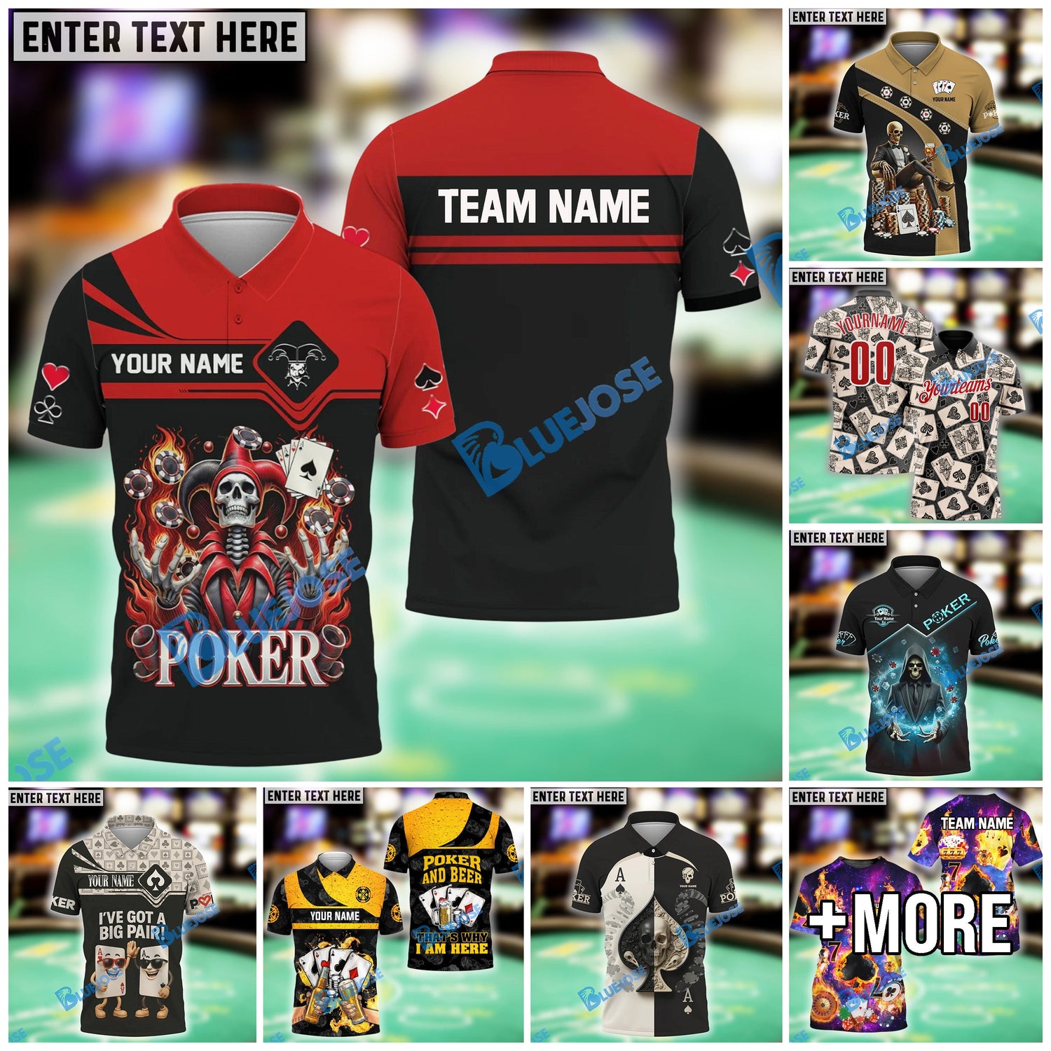Poker Shirts