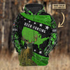 BlueJose Personalized Name Premium Deer Hunting Hoodie & Zip Hoodie  Multicolor