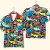 Custom Classic Car Ugly Hawaiian Shirt, Summer Gift, Gift For Car Lovers