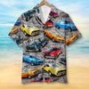 Custom Muscle Car Hawaiian Shirt, Gift For Car Lovers