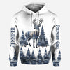 BlueJose Country Girl, Personalized Hunting All Over Shirt, Personalized 3D Hoodie For Hunting Lover
