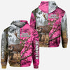 BlueJose Country Girl, Personalized Hunting All Over Shirt, Personalized 3D Hoodie For Hunting Lover