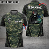 BlueJose Bowling And Pins Reaper Camo Squad Customized Name 3D Shirt (6 Colors)