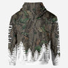 BlueJose Love Hunting, Personalized Hunting All Over Shirt, Personalized 3D Hoodie For Hunting Lover