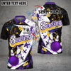 BlueJose Bowling And Pins Graffiti Live Art Pattern Customized Name 3D Shirt (4 Colors)