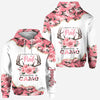 BlueJose Pretty In Pink, Personalized Hunting All Over Shirt, Personalized 3D Hoodie For Hunting Lover