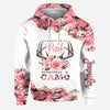 BlueJose Pretty In Pink, Personalized Hunting All Over Shirt, Personalized 3D Hoodie For Hunting Lover