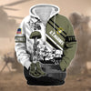 BlueJose Premium Honoring All Who Served US Veteran Zip Hoodie