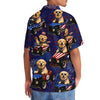 Bluejose 4th Of July Funny Labrador Retriever Hot Rod Hawaiian Shirt