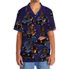 Bluejose 4th Of July Funny Dachshund Hot Rod Hawaiian Shirt