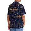Bluejose Cosmic Garage Classic Muscle Car Hawaiian Shirt