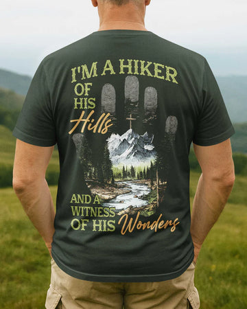 BlueJose I'm A Hiker Of His Hills Personalized Hiking Shirt - Green