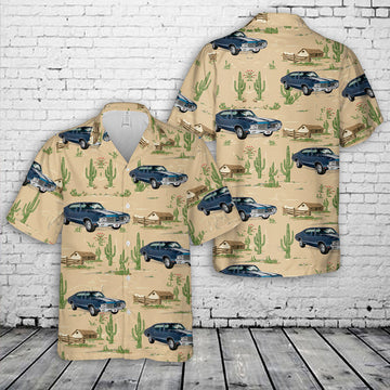 Bluejose Custom Car 1970 Oldsmobile 442 Hawaiian Shirt