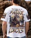 THE CLOSER I GET TO NATURE BIGFOOT ALL OVER PRINT - TLNO0208242
