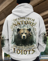 THE CLOSER I GET TO NATURE BEAR ALL OVER PRINT -YHLN0110241