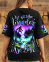 NOT ALL WHO WANDER ARE LOST BIGFOOT COLORFUL ALL OVER PRINT - YHLN2003253