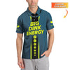 Big Dink Energy Pickleball Shirt, Funny Pickleball Polos, Custom Name Pickleball Shirt