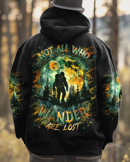 NOT ALL WHO WANDER ARE LOST  BIGFOOT ALL OVER PRINT - TLTR1002252