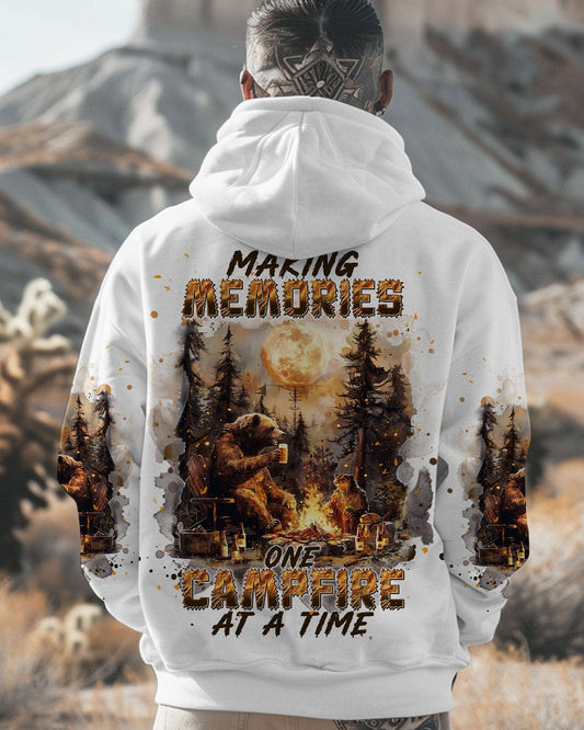 MAKING MEMORIES ONE CAMPFIRE AT A TIME BEAR ALL OVER PRINT - TLNT0609241