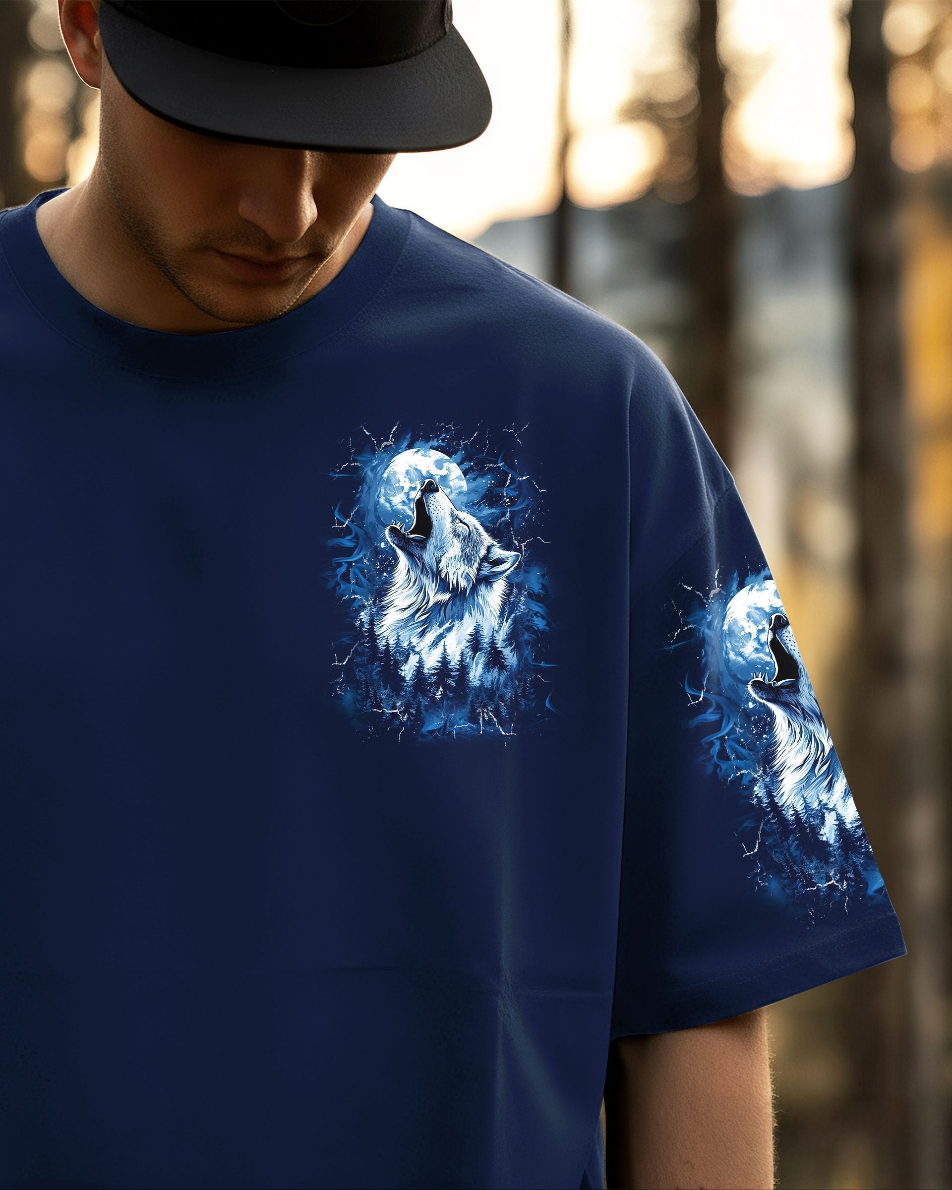 HELLO DARKNESS MY OLD FRIEND WOLF ALL OVER PRINT - TLNT1011252