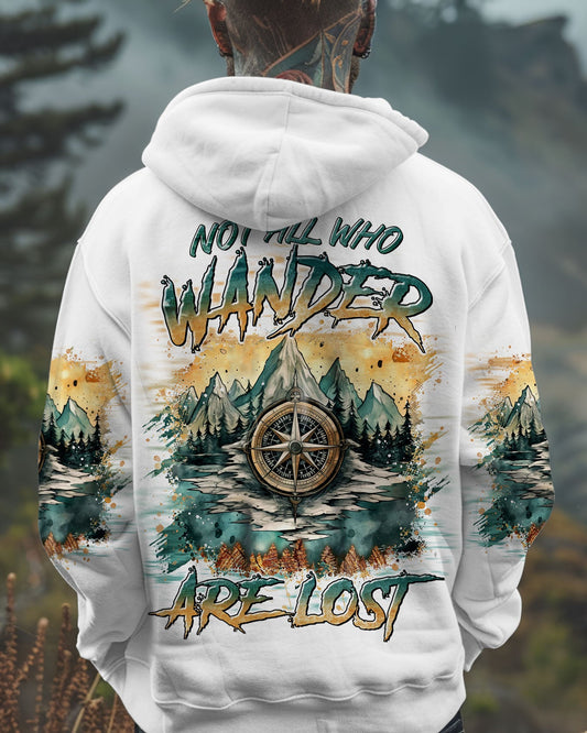 NOT ALL WHO WANDER ARE LOST COMPASS ALL OVER PRINT - TLTR0409242