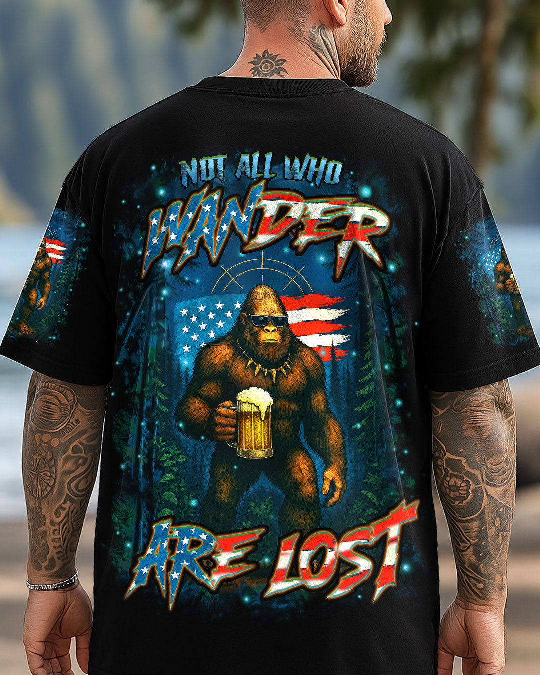 NOT ALL WHO WANDER ARE LOST ALL OVER PRINT - YHHN1006252