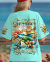 NOT ALL WHO WANDER ARE LOST TURTLE COMPASS ALL OVER PRINT - TLNT0703251