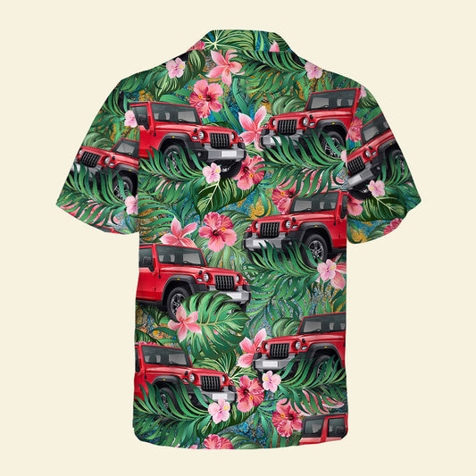 Bluejose Custom Car Photo Hawaiian Shirt - Gift For Car Lover