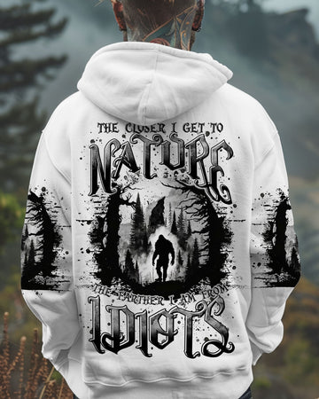 THE CLOSER I GET TO NATURE BIGFOOT ALL OVER PRINT - TLTR1409243