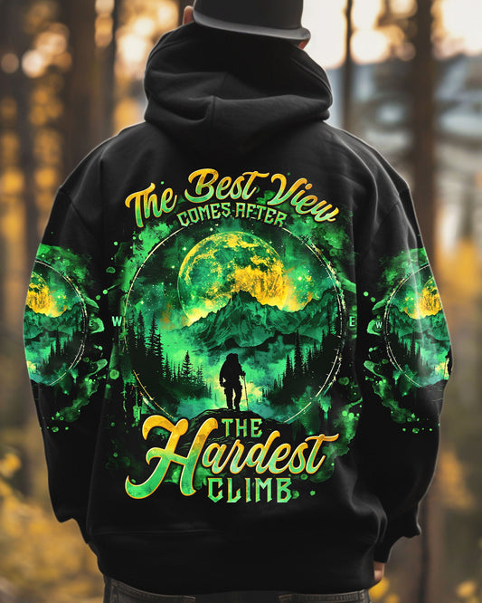 THE BEST VIEW COMES AFTER BIGFOOT HIKING ALL OVER PRINT - TLNT0601251