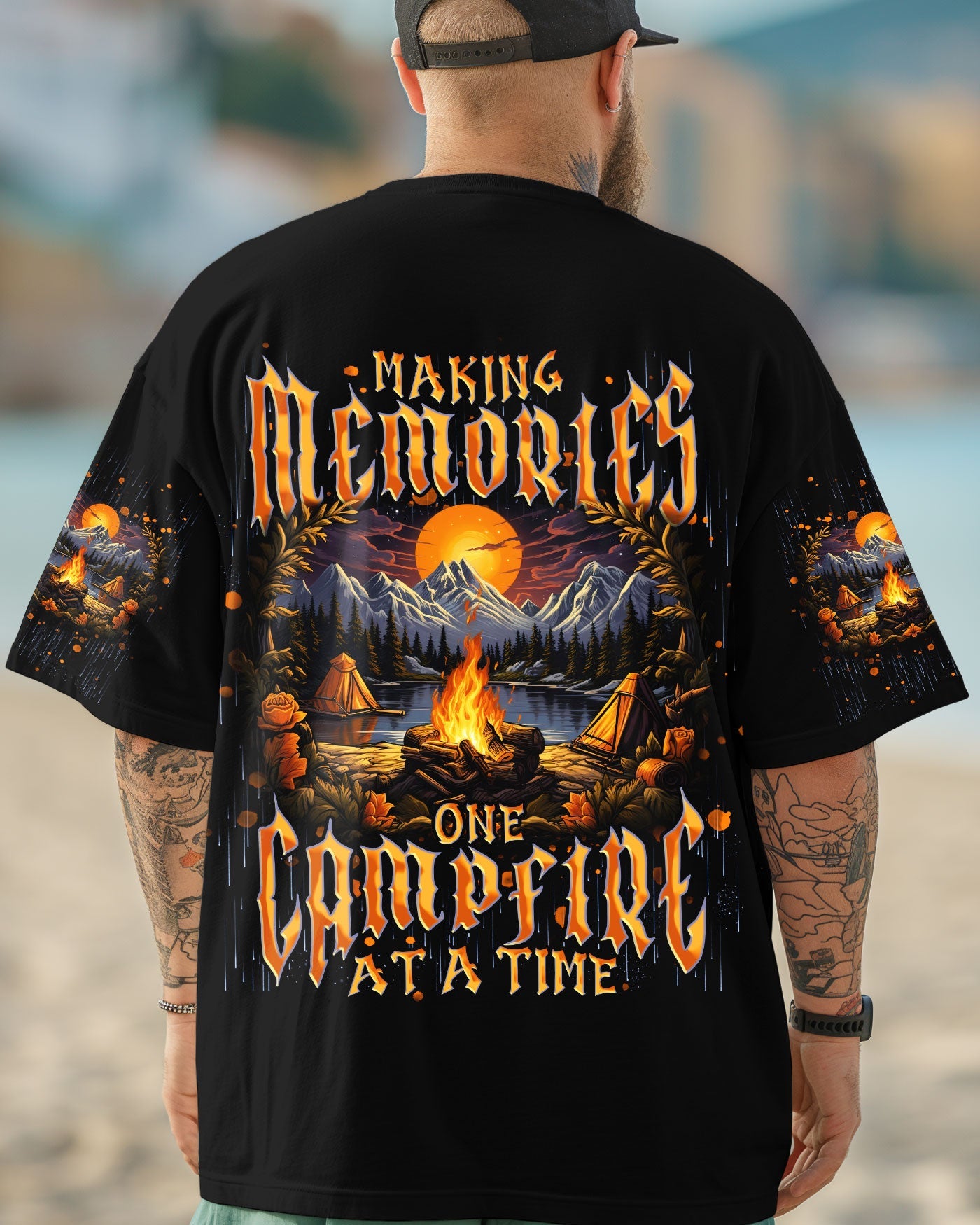 MAKING MEMORIES ONE CAMPFIRE AT A TIME ALL OVER PRINT - TLNT1003251