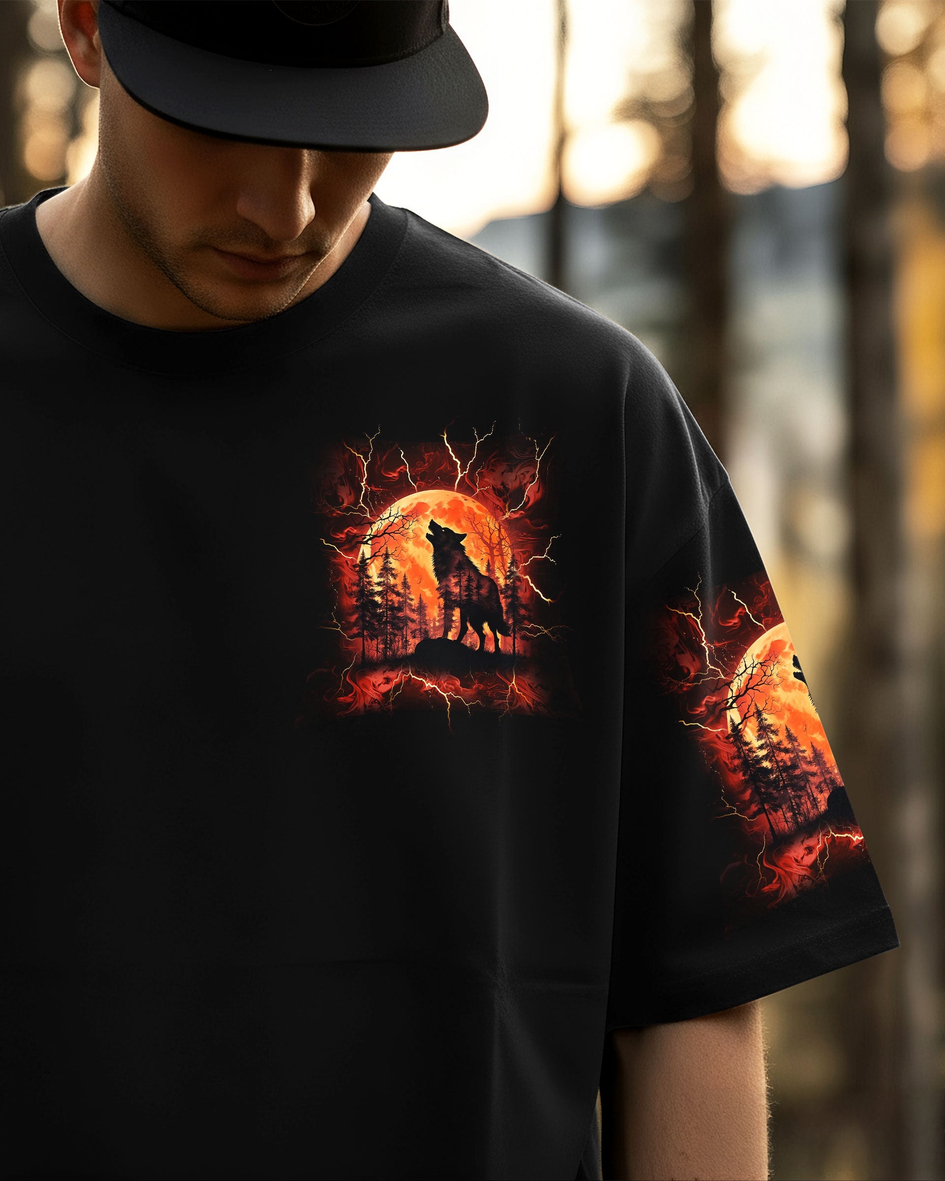 HELLO DARKNESS MY OLD FRIEND WOLF ALL OVER PRINT - TLNT0311253
