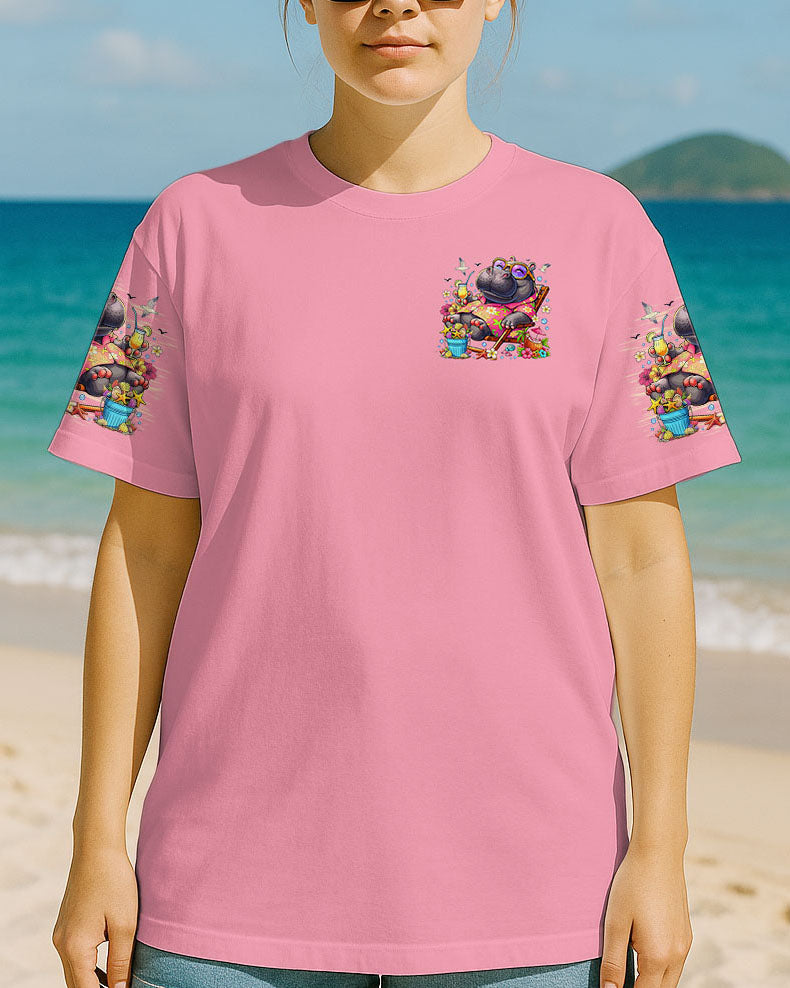 SANDY TOES SUNKISSED NOSE HIPPO ALL OVER PRINT - TLTR1207251