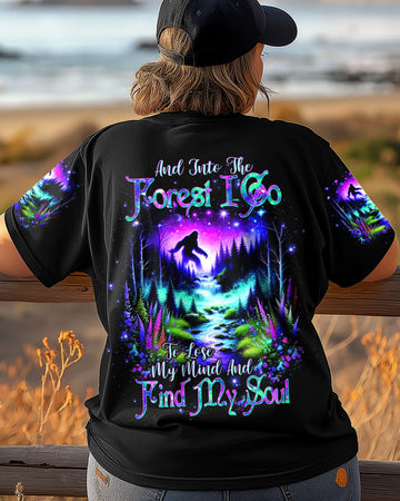 AND INTO THE FOREST I GO BIGFOOT ALL OVER PRINT  - TLTW1003253