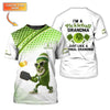 I’m A Pickleball Grandma Shirt, Funny Pickleball Polos, Custom Pickleball Shirts For Men's