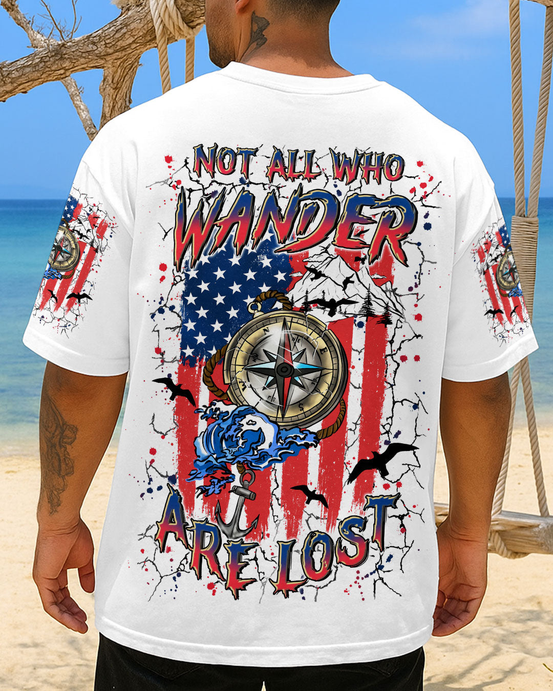 NOT ALL WHO WANDER ARE LOST ALL OVER PRINT - YHLN1009254