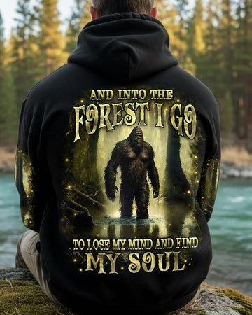 AND INTO THE FOREST I GO BIGFOOT ALL OVER PRINT - YHHN0812253
