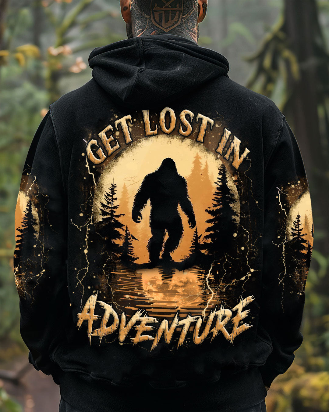 GET LOST IN ADVENTURE BIGFOOT ALL OVER PRINT - YHHN0608252