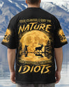 THE CLOSER I GET TO NATURE HUNTING DEER ALL OVER PRINT - YHLN2103253