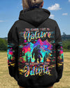 THE CLOSER I GET TO NATURE COLORFUL BIGFOOT ALL OVER PRINT -  TLNT1211244