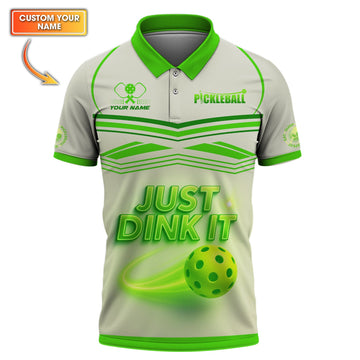 Personalized Name Funny Pickleball Shirt, Just Dink It Pickleball Shirts, Gift For Pickleball Lover