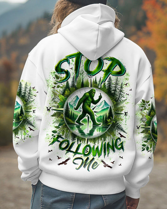 STOP FOLLOWING ME BIGFOOT ALL OVER PRINT - TLTR0802252