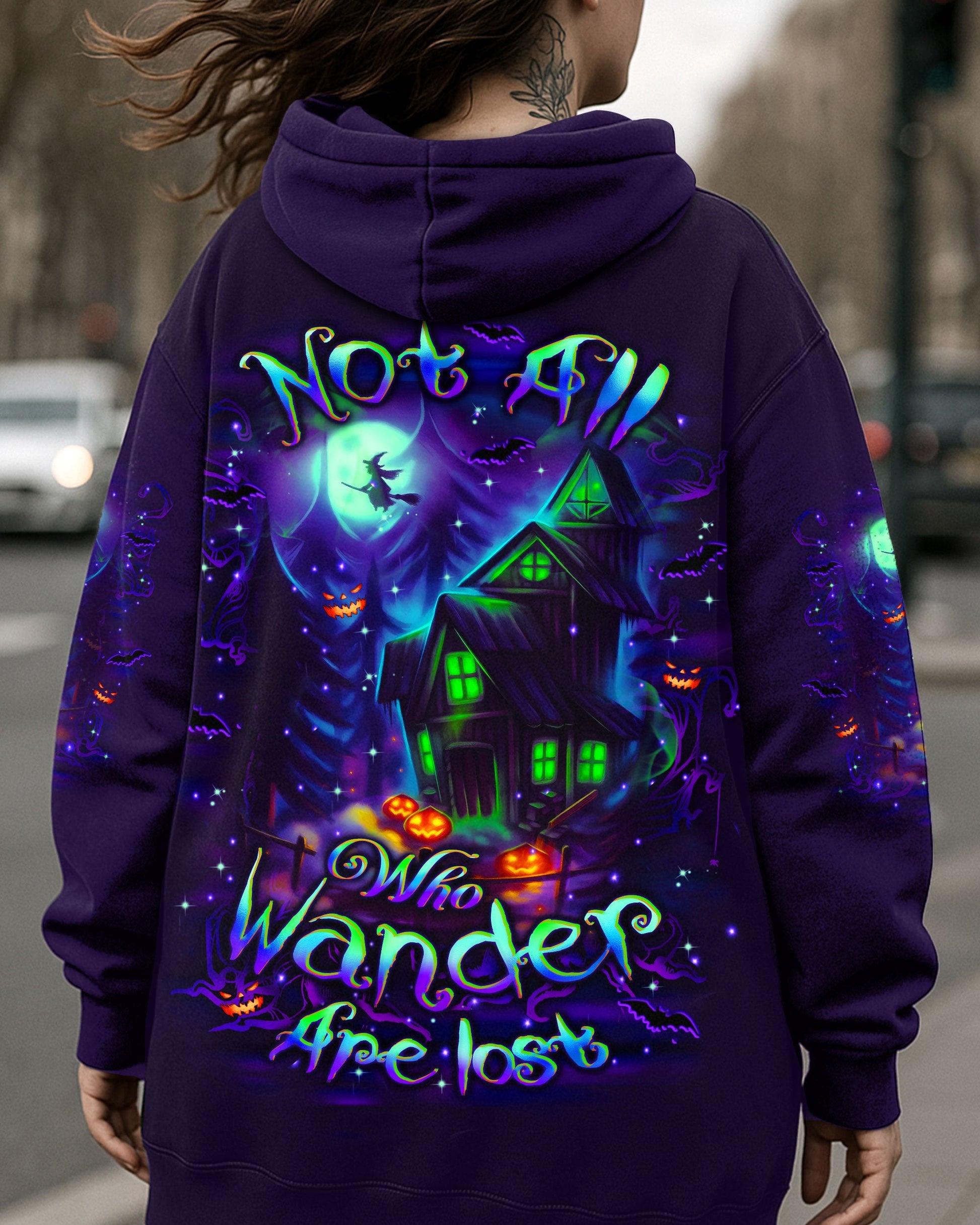 NOT ALL WHO WANDER ARE LOST HALLOWEEN ALL OVER PRINT - YHLT2907252