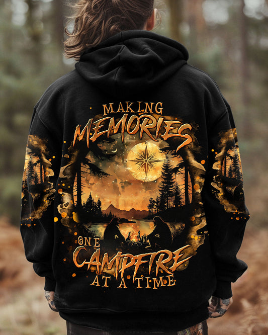 MAKING MEMORIES ONE CAMPFIRE AT A TIME BIGFOOT ALL OVER PRINT - TLNT0701254