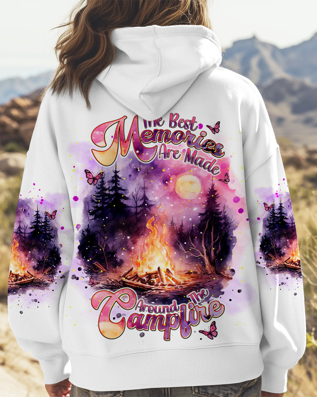 THE BEST MEMORIES ARE MADE AROUND THE CAMPFIRE ALL OVER PRINT - TLNT2309243