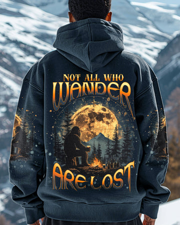 NOT ALL WHO WANDER ARE LOST BIGFOOT COMPASS ALL OVER PRINT  - TLNT0412241