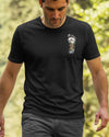 BlueJose Not All Who Wander Are Lost  Personalized Hiking Shirt - Black